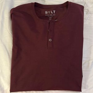 BYLT Henley Drop-Cut Lux